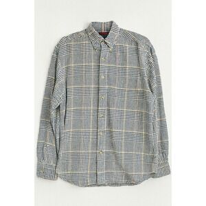 Boston Traders Men's XL Flannel Shirt Plaid Long‎ Sleeve 100% Cotton